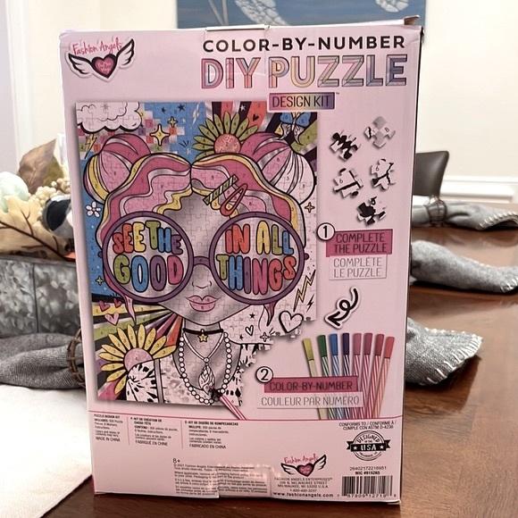 Fashion Angels Color By Number DIY Puzzle, New in the box! - Picture 4 of 5
